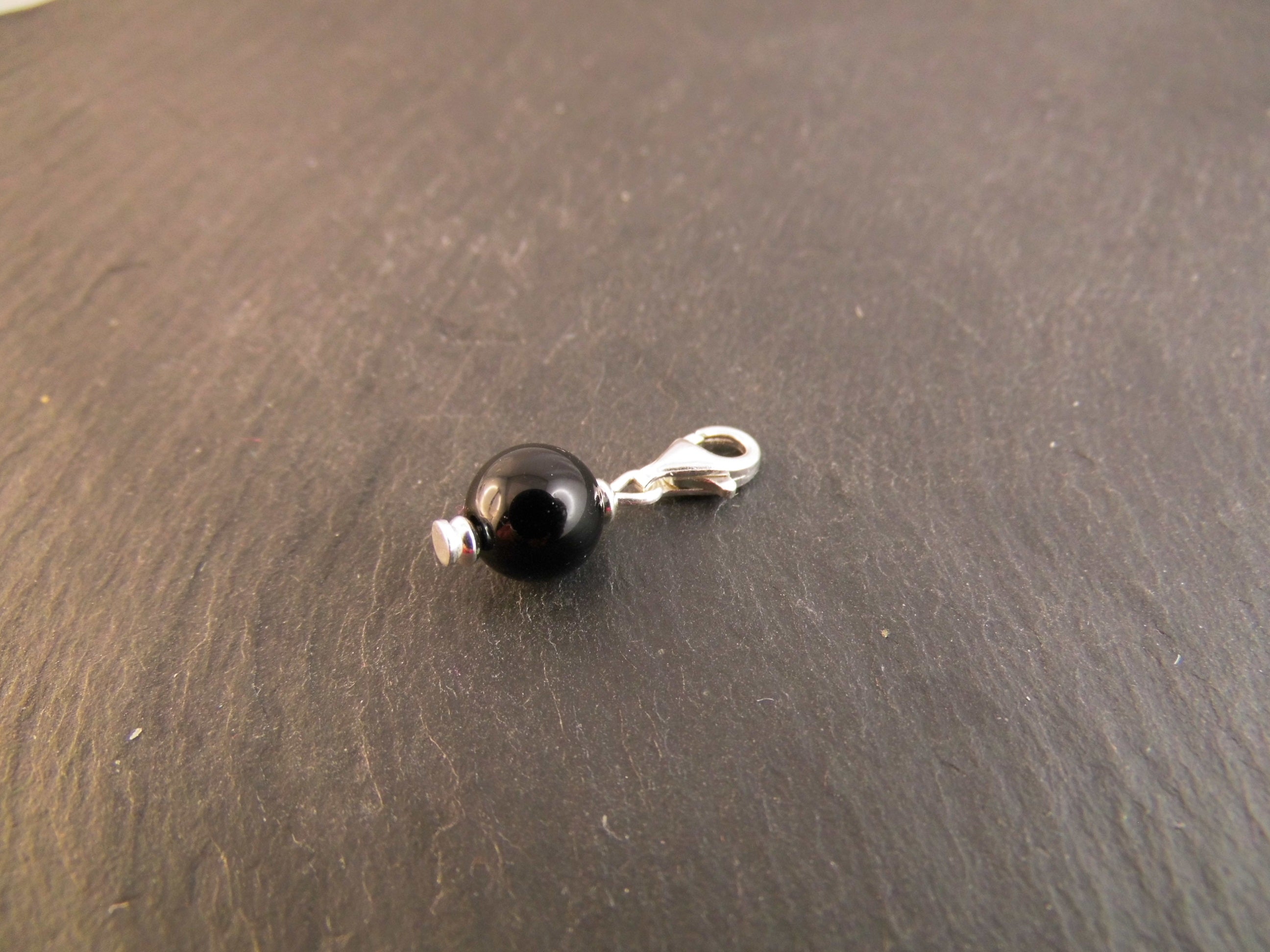 Anhänger Charm aus 925er Silber verschiedene Edelsteine Mineralien